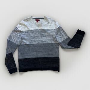 Alfani Vintage 100% Cotton Sweater Men’s Slim Fit M Crew Neck